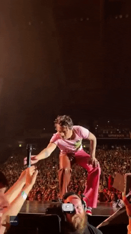 Harry Styles Concert GIF by Storyful