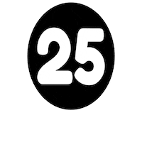 Number Blanco Sticker