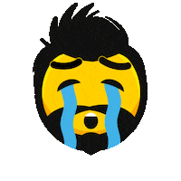 Sad Face Sticker by Zé Delivery