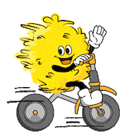 Bike Ride Sticker by waglei