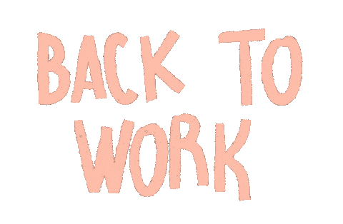 Back To Business Sticker