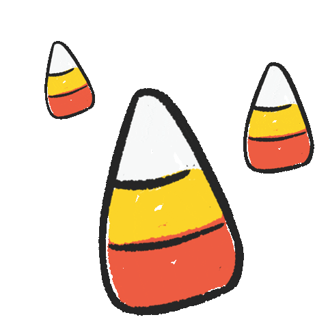 Candy Corn Halloween Sticker by The Happy Planner