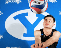 Sport Volleyball GIF by BYU Cougars