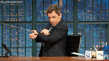 Spider-Man Silly String GIF by Late Night with Seth Meyers