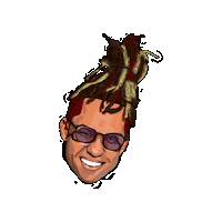 ADL0784 ilustracion retrato adl0784 Sticker