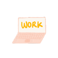 Work Sticker by La Minute Freelance
