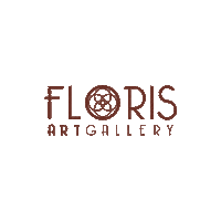 florisartgallery art logo gallery contemporaryart Sticker