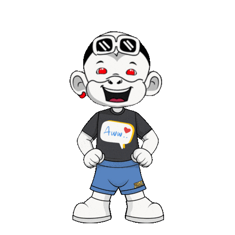 Drawing Monkey Sticker by Zhot