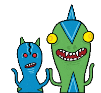 Alien Dance Sticker