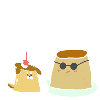 ぷりん Sticker