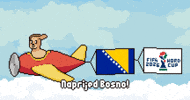 World Cup Flag GIF by HotDogs