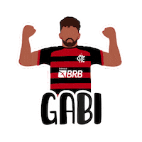 Futebol Gabriel Sticker by NAÇÃO BRB FLA