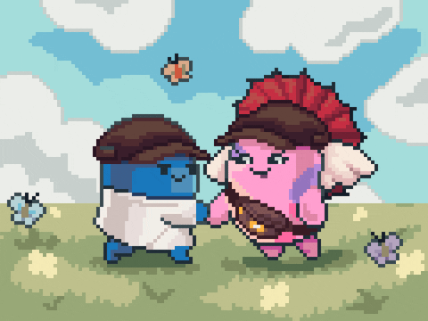 Pixel Art Bean GIF by Lavio