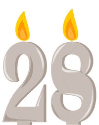 Birthday Flickering GIF