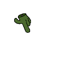 Animation Running Sticker