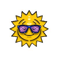 Happy Sun Sticker by WTF - Make Love And Aid