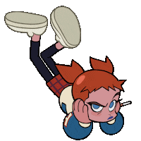 Cartoon Chill Sticker