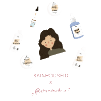 Face Glowing Sticker