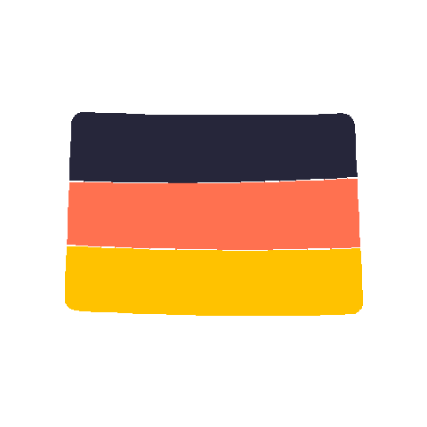 Germany Flag Sticker by Voicebooking