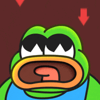 Sad Stock Market GIF by Franky The Frog
