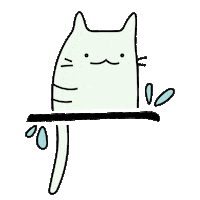 debofischer cat help gato meow Sticker