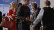 Josh Henderson Wave GIF by Hallmark Mystery