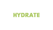 hydrate glow up Sticker by Nahum Mar
