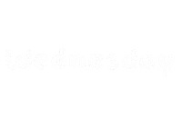 Wednesday Morning Sticker
