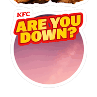 Hungry Lets Go Sticker by KFC Philippines