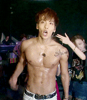 sexy body hot korean men GIF