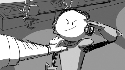 Salute Trainee GIF by CC0 Studios