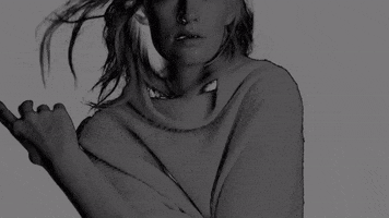 crypticchild fashion black and white cryptic child ekaterina kashtanova GIF