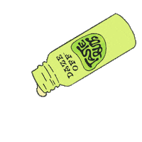 Bottle Drip Sticker by Daze Off