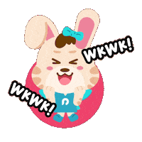 Deer Kelinci Sticker by Accurate Indonesia