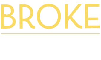 Oklahoma City Im Broke Sticker by Broke Brewing Co.