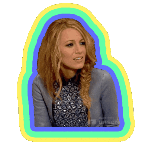 Hell Yeah Yes Sticker by Blake Lively Fan