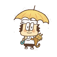 Rain Love Sticker