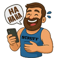 Happy Woof Sticker by SCRUFF