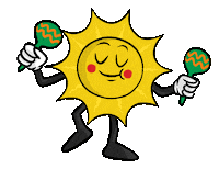 Illustration Sun Sticker by Izhizam
