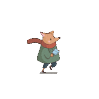 Christmas Running Sticker