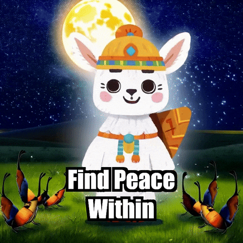 Wisdom Serenity GIF by Llamaozi