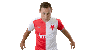 Celebrating Jan Boril Sticker by SK Slavia Praha