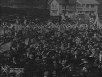 NationalWWIMuseum black and white military 4th of july footage GIF