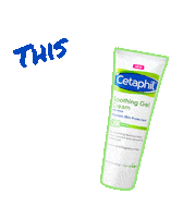 cetaphil_korea cetaphil 스마일 스킨케어 물방울 Sticker