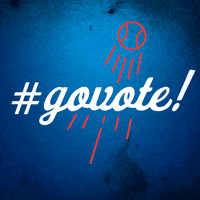 Voting Los Angeles Dodgers GIF by #GoVote