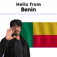 Bj Benin Sticker