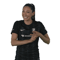 Happy Christen Press Sticker by National Women's Soccer League