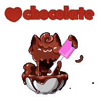 Sweet Tooth Cat Sticker by Mino Games