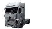 Mercedes-Benz-Trucks mercedes battery charge trucks Sticker