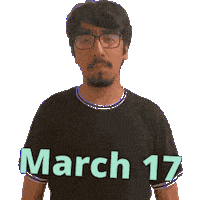 March 17 Sticker